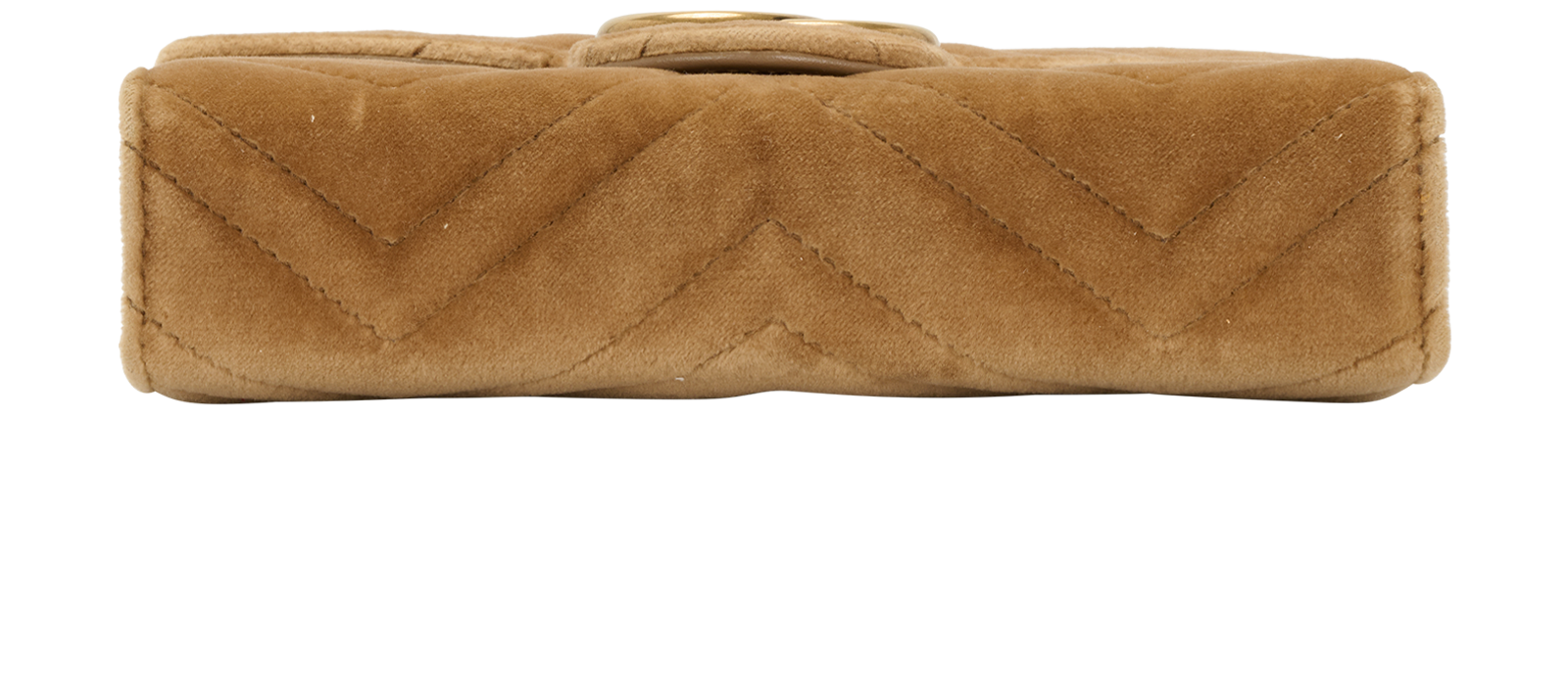 GG Marmont Wallet On Chain, &pound;495, Handbags, Brown, Velvet, Top view
